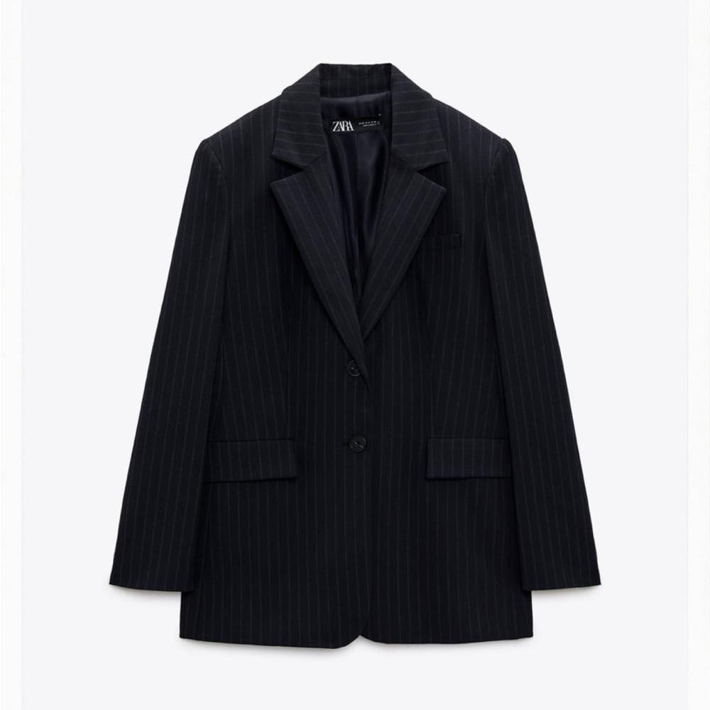 Matching Set- pin stripe blazer and vest